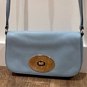 Coach F52896 Pebbled Leather Clutch Crossbody